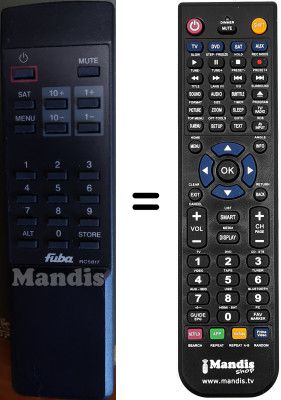 Gleichwertige Fernbedienung RC5817