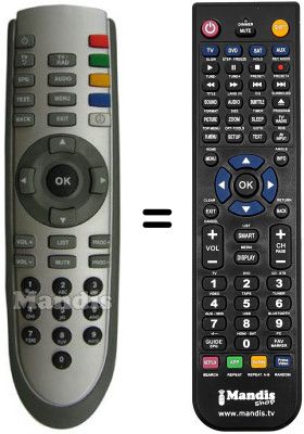 Replacement remote control RC-10