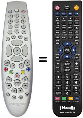 Replacement remote control FASTWEB ARIES600