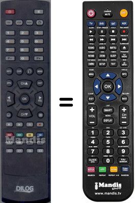 Replacement remote control WHV14013W