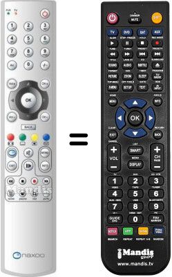 Replacement remote control Adb SEC15711W