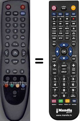 Replacement remote control SUNNY WHV3184W