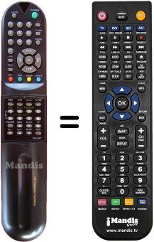 Replacement remote control SEC2811