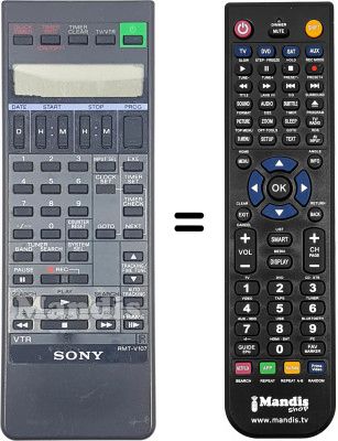 Gleichwertige Fernbedienung SEC2864