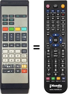 Replacement remote control SEC2253