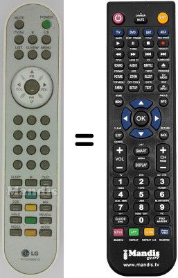 Replacement remote control SEC3458