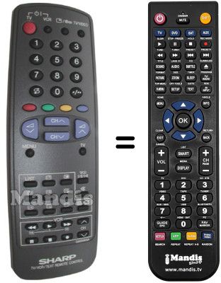 Replacement remote control SEC0115